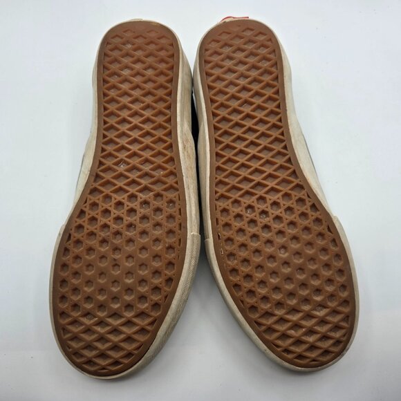 Vans Slip On Skate Shoes Mens Size 8 Gray Casual Walking School Outdoors - Picture 8 of 13